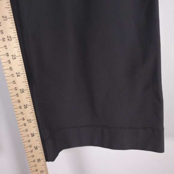 NIKE DRI-FIT Women’s Leggings Pants Wide Leg Flare Gray Training Yoga Luxe LARGE - Picture 7 of 11